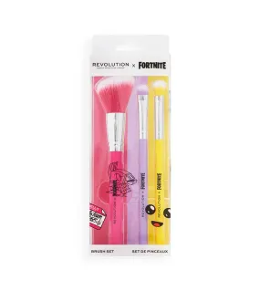 Revolution - *Fortnite X Revolution* - Set de brochas Trio Brush