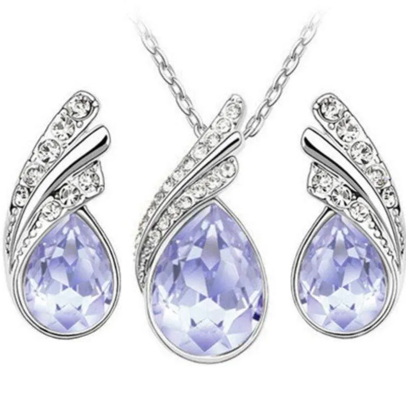 Royal Queen Lavender Gem Set