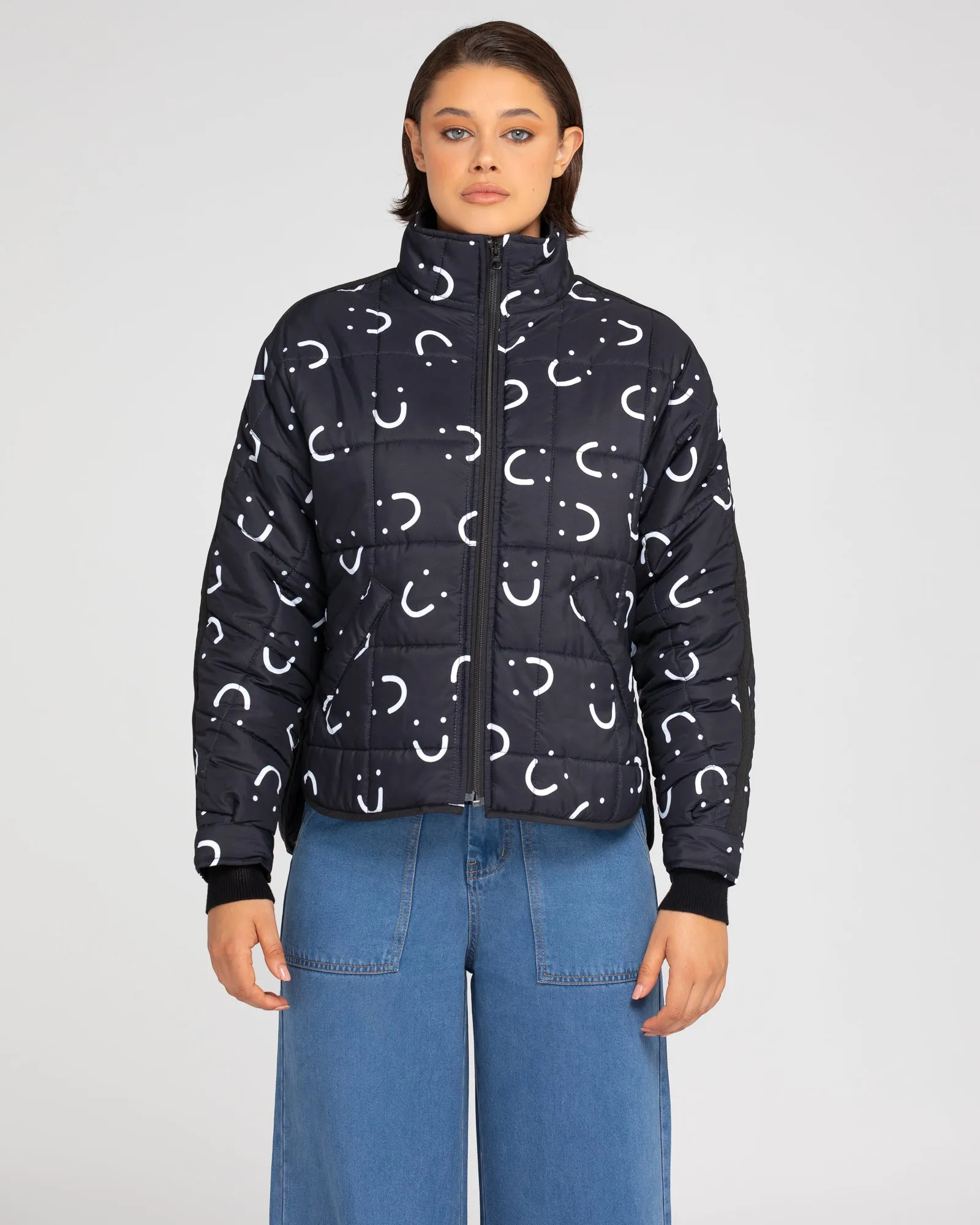 Rue Puffer Jacket - Smile