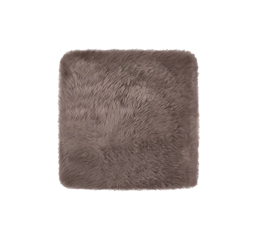 Square Wool Seat Cushion 45Cm X 45Cm