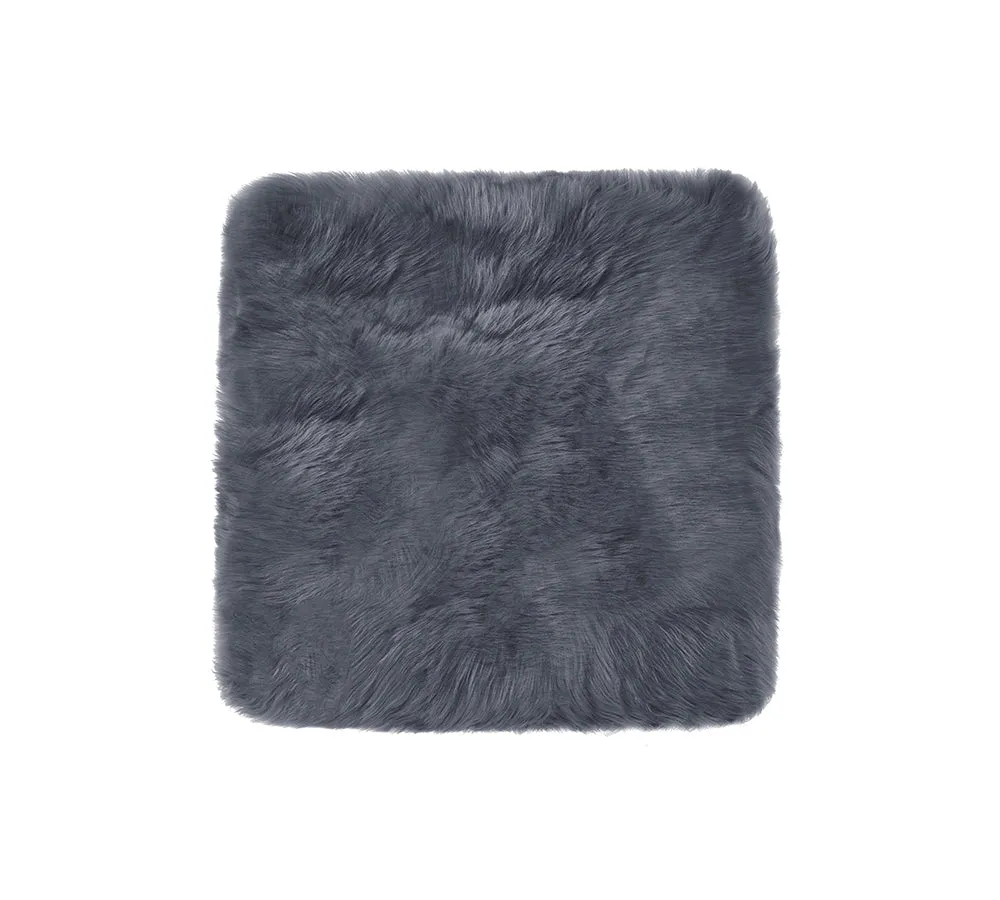 Square Wool Seat Cushion 45Cm X 45Cm