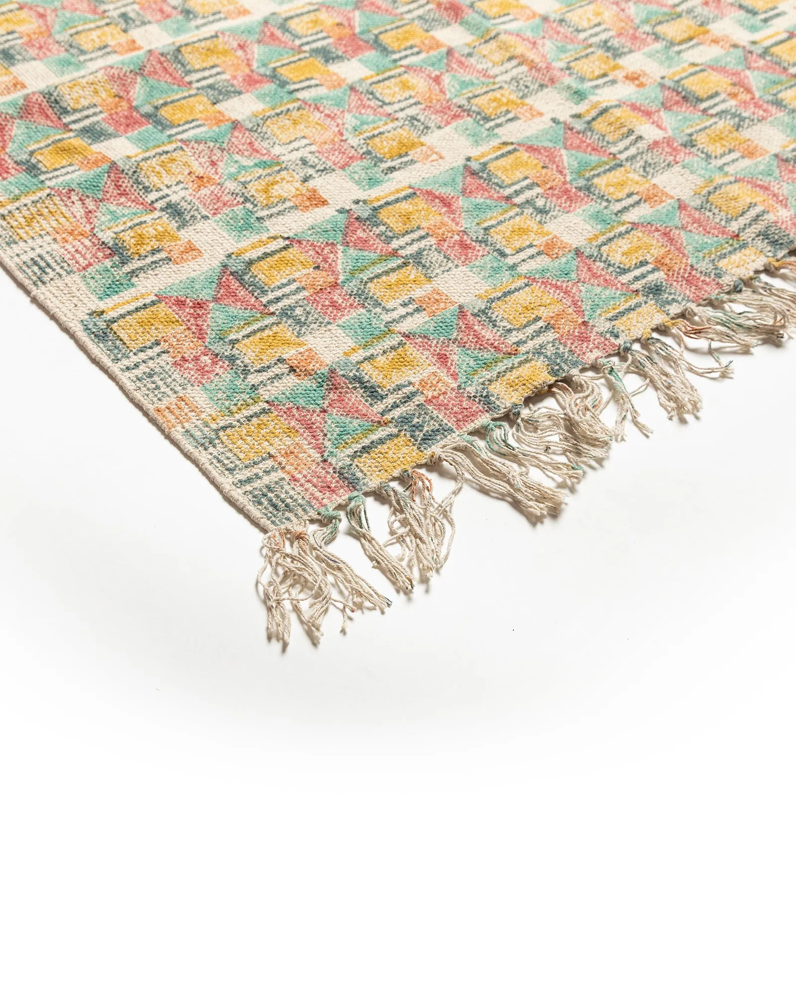 Tassel Rug - Mid-century Soft