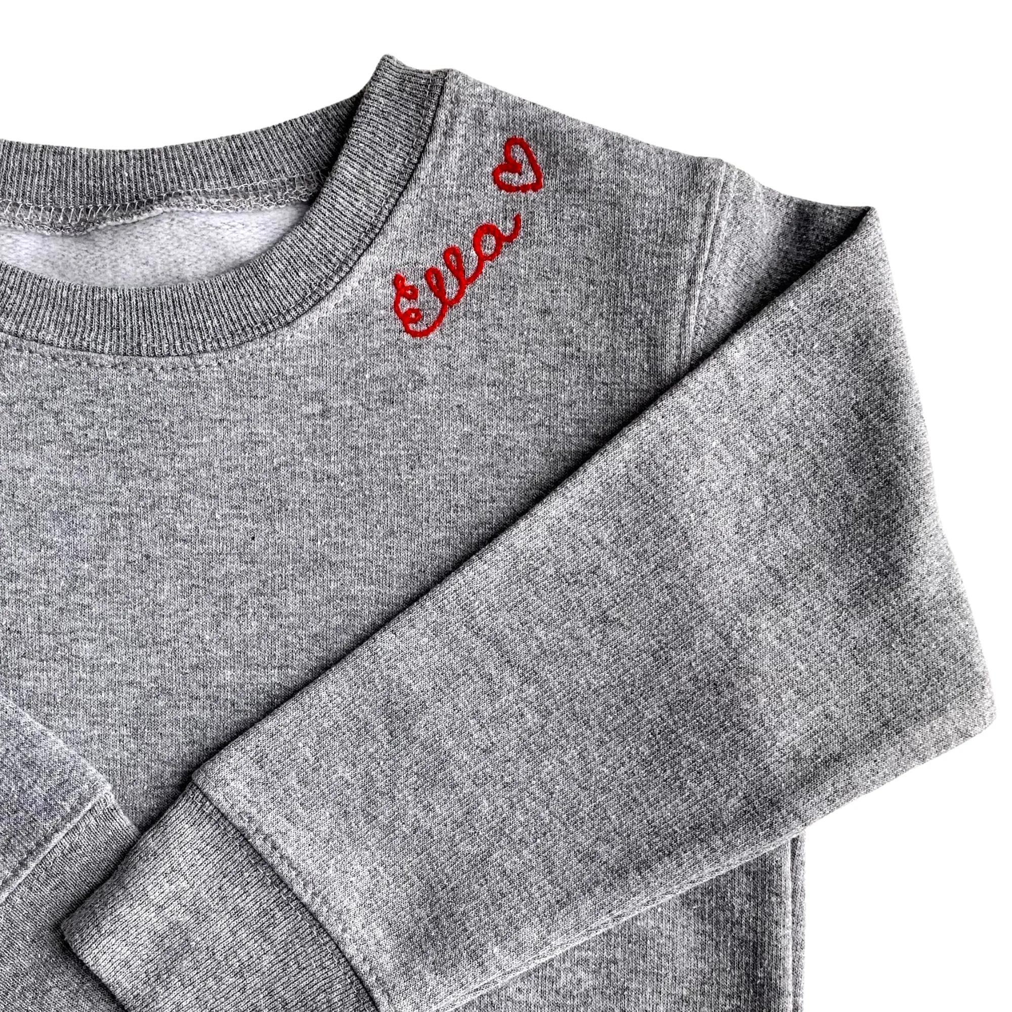 The Kids Chainstitch Sweatshirt - Gray