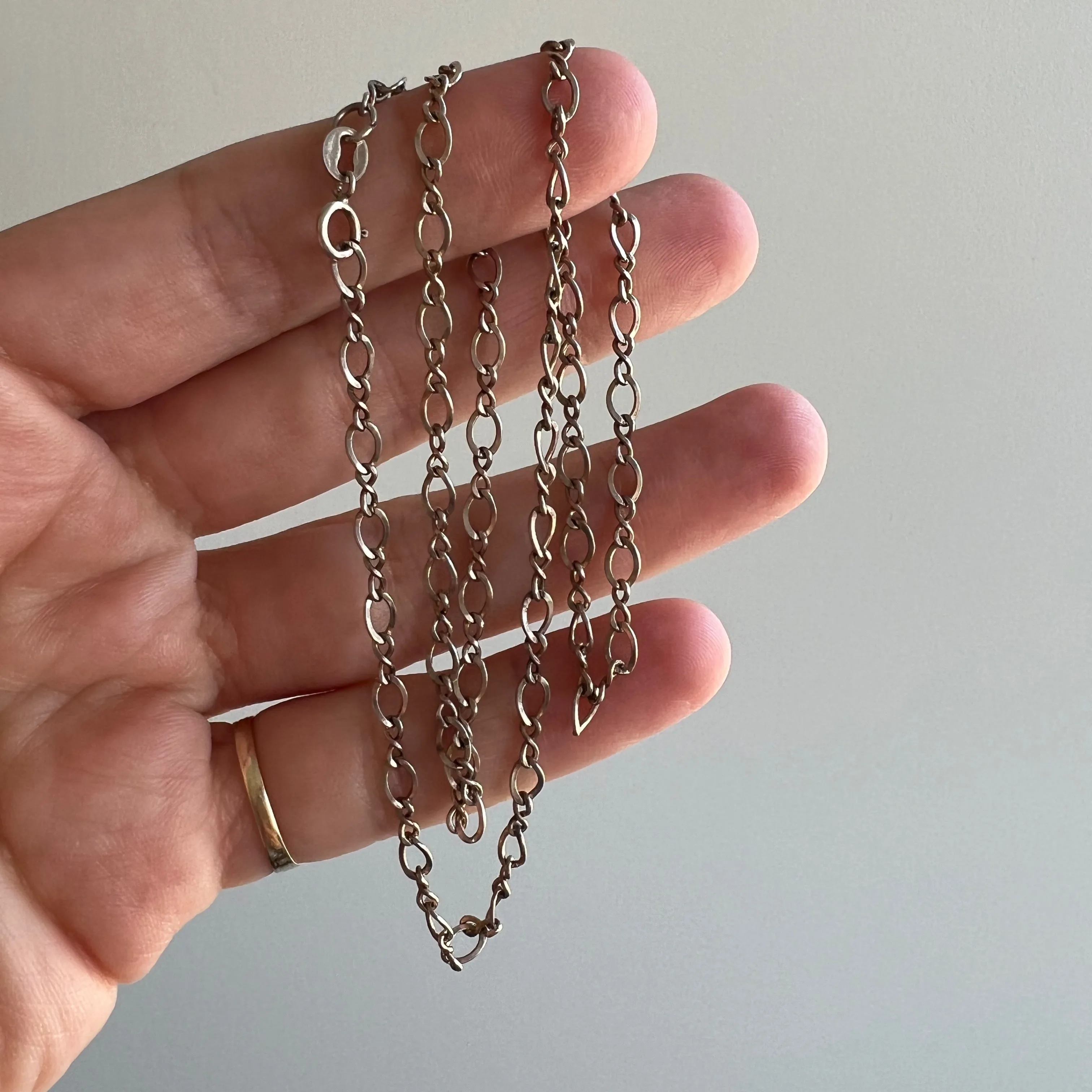 V I N T A G E // sterling silver pendant chains by price / $68 each