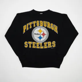 Vintage '95 Black Pittsburgh Steelers Crewneck (M)