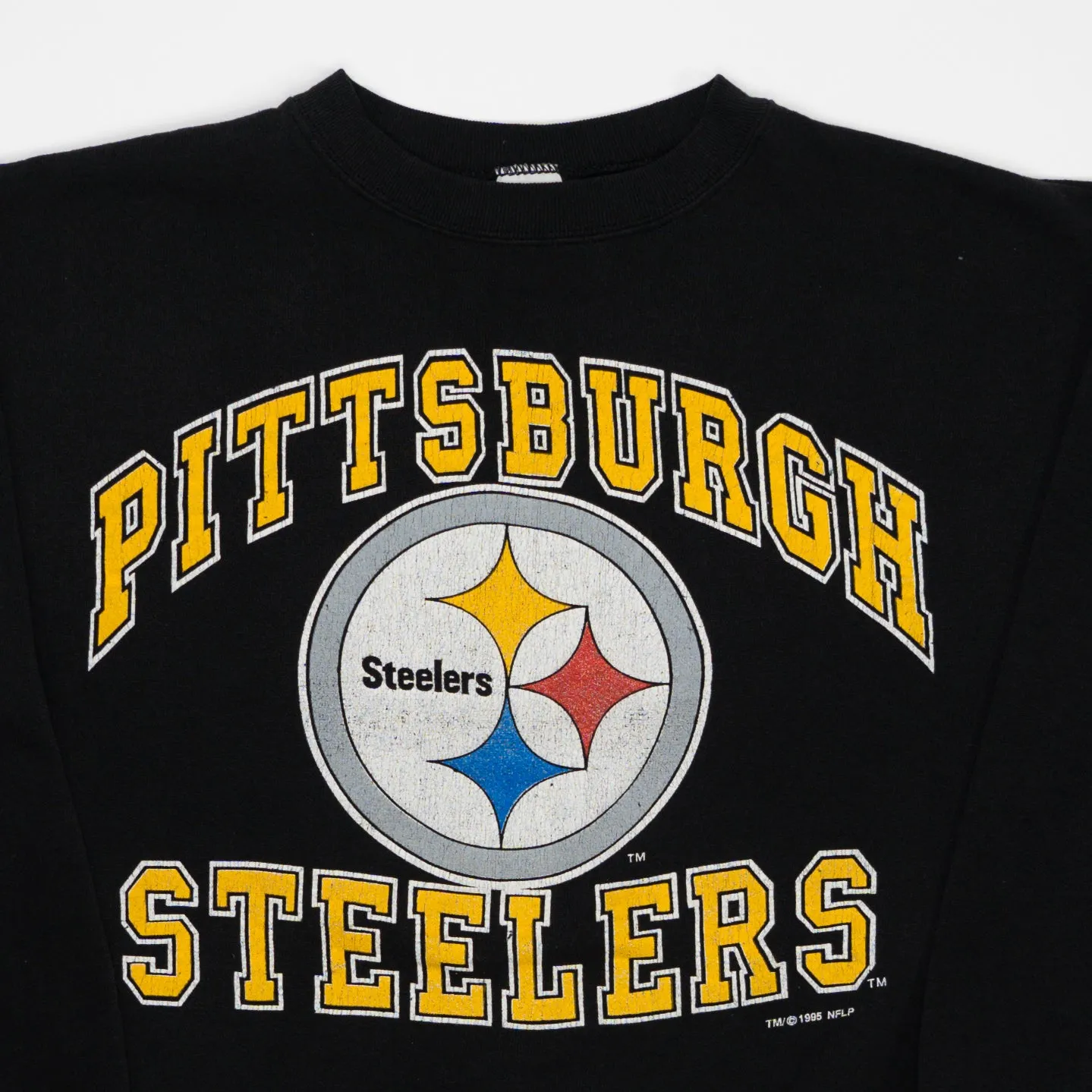 Vintage '95 Black Pittsburgh Steelers Crewneck (M)