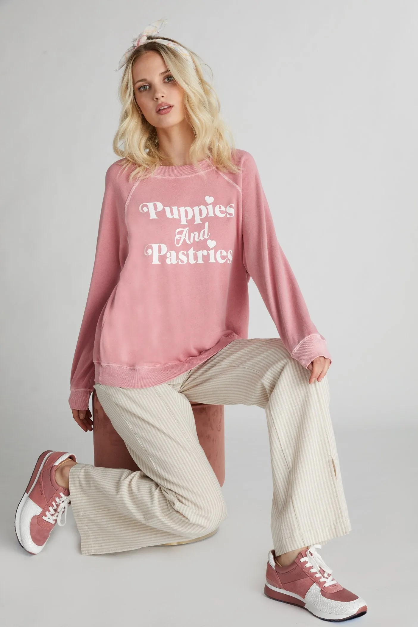 WILDFOX Puppies and Pastries Sommers Sweatshirt